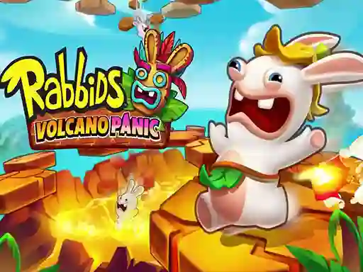 Trò chơi Rabbids Volcano Panic trực tuyến