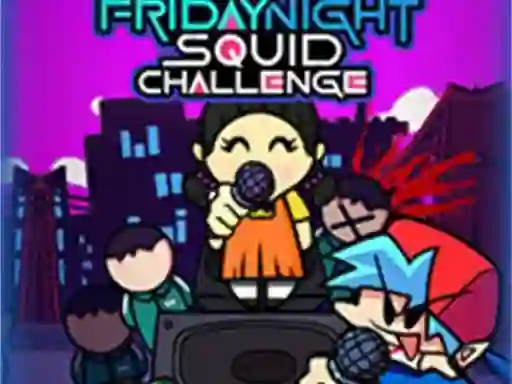 Trò chơi Super Friday Night Squid Challenge Game trực tuyến