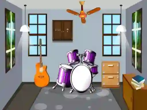 Trò chơi Musician House Escape trực tuyến