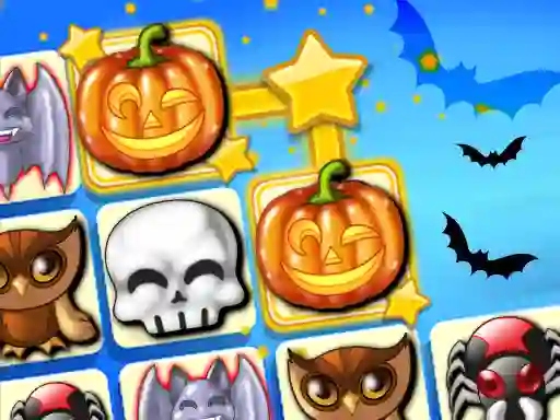 Trò chơi Halloween Connect trực tuyến