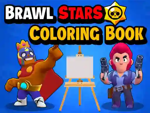 Trò chơi Brawl Stars Coloring Books trực tuyến
