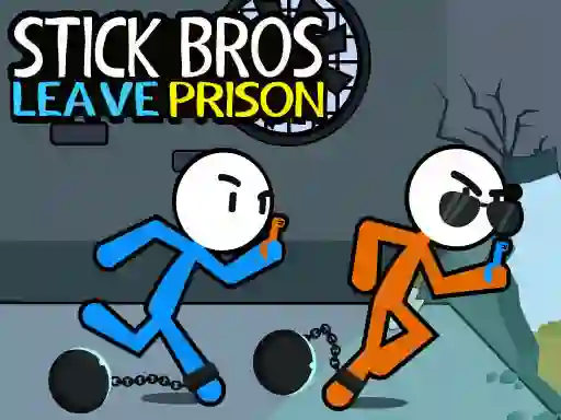 Trò chơi Stick Bros Leave Prison trực tuyến