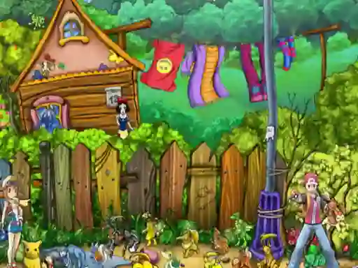 Trò chơi Hidden pokemon trực tuyến