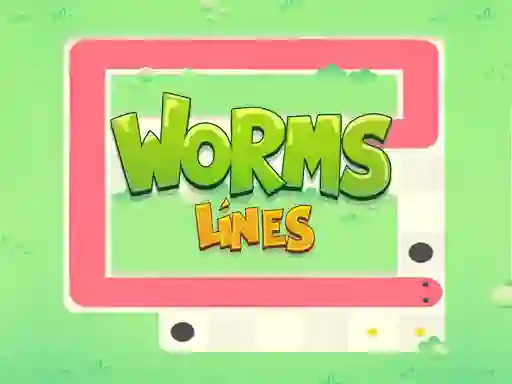 Trò chơi Worms Lines trực tuyến