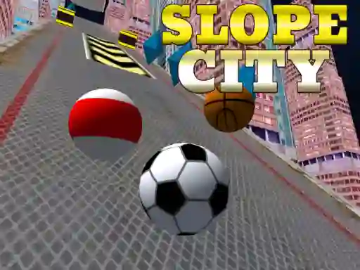 Trò chơi Slope City trực tuyến