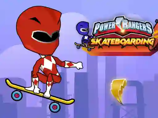 Trò chơi Power Rangers Skateboading trực tuyến
