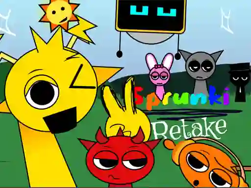 Trò chơi Sprunki Retake FINAL v4 trực tuyến