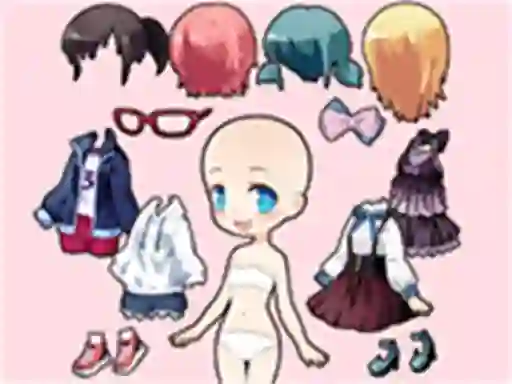 Trò chơi Chibi Anime Princess Doll trực tuyến