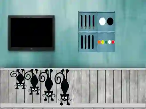 Trò chơi Kitty House Escape trực tuyến