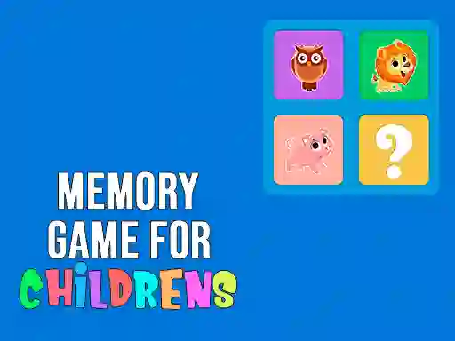 Trò chơi Memory Game for Childrens trực tuyến