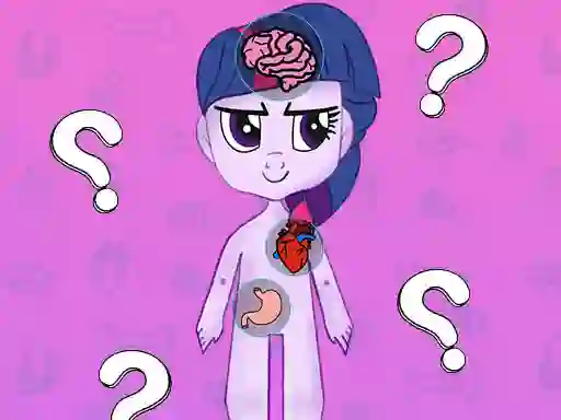 Trò chơi My Little Pony Learning The Body trực tuyến