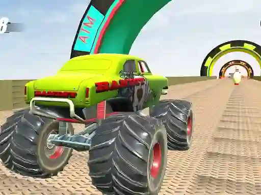 Trò chơi Monster Truck Extreme Stunts trực tuyến
