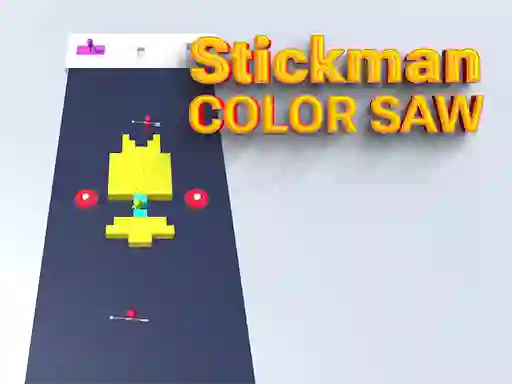 Trò chơi Stickman Color Saw trực tuyến