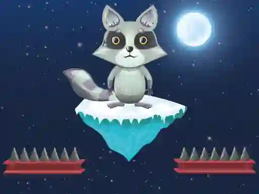 Trò chơi Jumping Raccoon trực tuyến