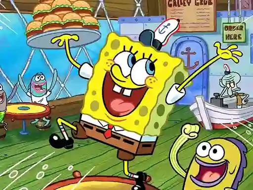 Trò chơi Sponge Bob Jigsaw Puzzle collection trực tuyến