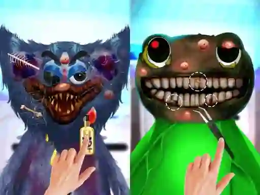 Trò chơi Huggy ASMR Monster Makeover trực tuyến