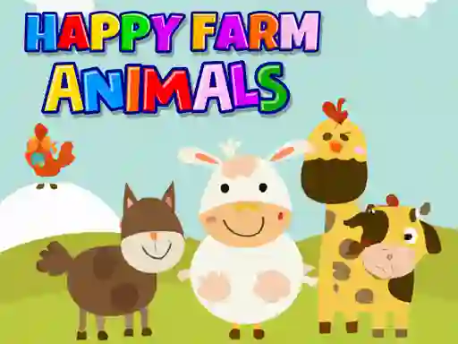 Trò chơi Happy Farm Animals trực tuyến