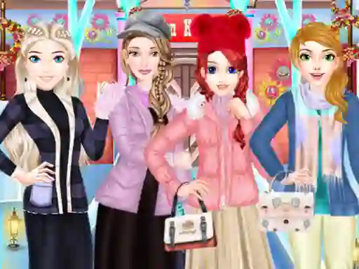 Trò chơi Winter Fashion Dress Up trực tuyến