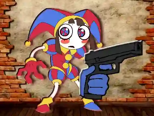 Trò chơi Pomni Maze Shooter trực tuyến