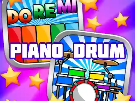 Trò chơi Piano-Drums For Kids trực tuyến