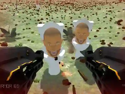 Trò chơi Shooting Survival Skibidi Toilet trực tuyến