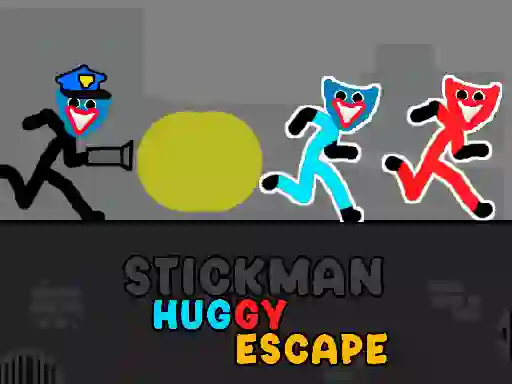 Trò chơi Stickman Huggy Escape trực tuyến