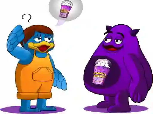 Trò chơi Grimace Monster Dop Story trực tuyến