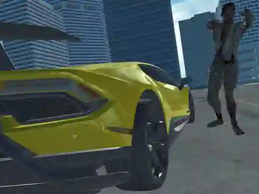 Trò chơi Supercars zombie driving 2 trực tuyến