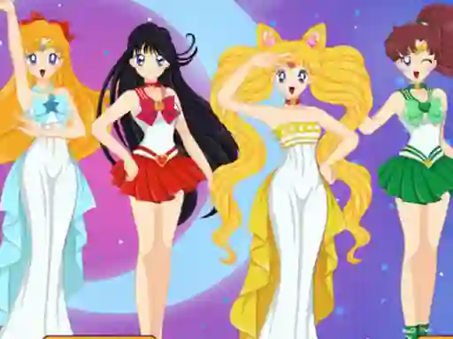 Trò chơi Sailor Moon Character Creator trực tuyến
