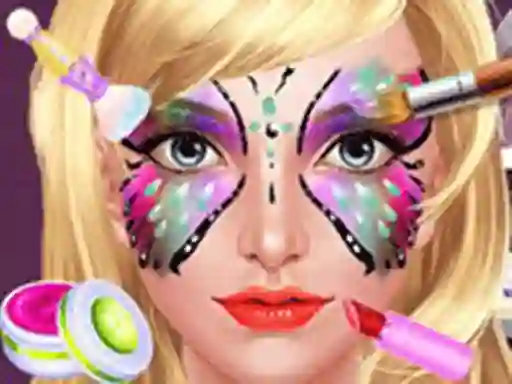 Trò chơi Face Paint Salon trực tuyến