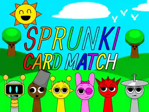 Trò chơi Sprunki Card Match trực tuyến
