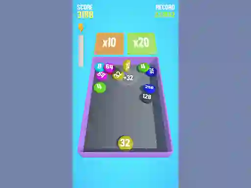 Trò chơi Draughts 2048 trực tuyến
