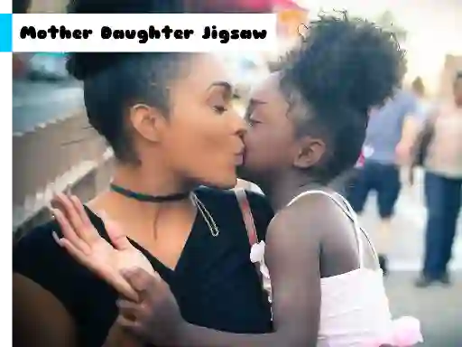 Trò chơi Mother Daughter Jigsaw trực tuyến