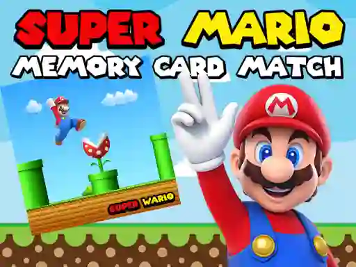 Trò chơi Super Mario Memory Card Match trực tuyến