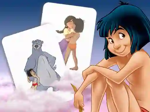 Trò chơi Mowgli Memory card Match trực tuyến