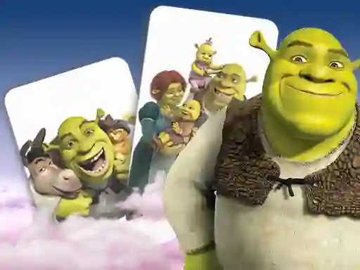 Trò chơi Shrek Memory Card Match trực tuyến