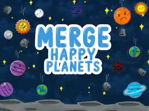 Trò chơi Merge Happy Planets trực tuyến