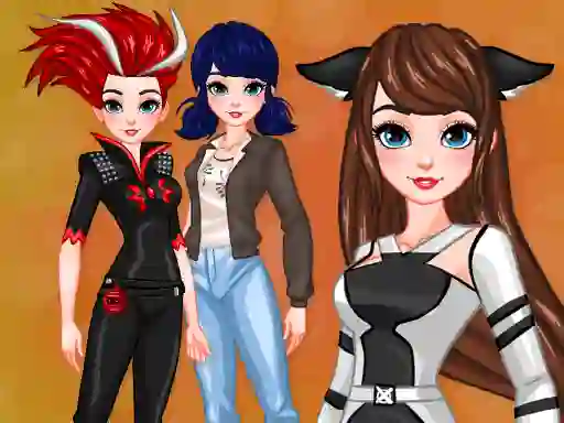 Trò chơi Dotted Girl New Era trực tuyến
