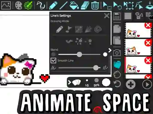 Trò chơi Animate Space trực tuyến
