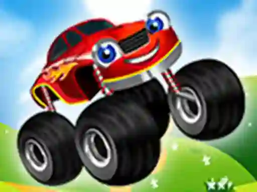 Trò chơi Monster Trucks Kids Racing trực tuyến