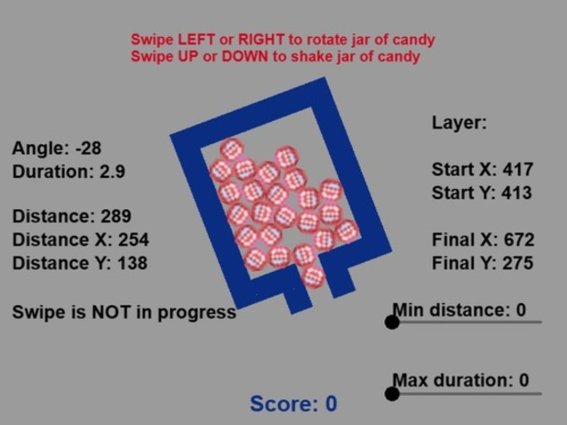 Trò chơi Candy Shake Shake Gravity câu đố trực tuyến