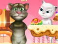Trò chơi Talking Tom cat hôn Angela 2  trực tuyến