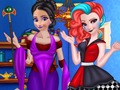 Trò chơi Elsa Và Anna Cosplay  trực tuyến