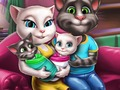 Trò chơi Ngày Gia Đình của Cặp Sinh Đôi Angela trực tuyến