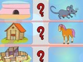 Trò chơi Đơn giản Kids Quan hệ Puzzle  trực tuyến