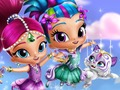 Trò chơi Thay đồ cho Shimmer và Shine trực tuyến