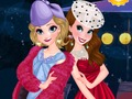 Trò chơi Anna và Elsa Cocktail Dresses  trực tuyến