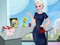 Trò chơi Elsa công việc ăn mặc trực tuyến