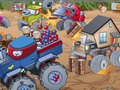 Trò chơi Nickelodeon phá hủy xe tải derby  trực tuyến