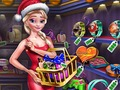 Trò chơi Mua sắm Nữ hoàng băng Giá quà Giáng sinh trực tuyến